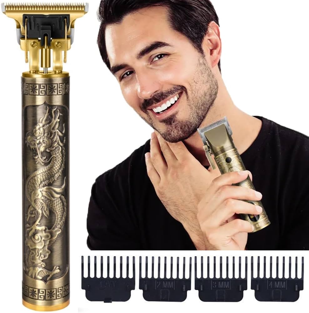 Premium T9 Rechargeable Hair Trimmer & Shaver for Men in Pakistan