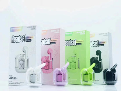 Premium Air 31 Transparent Wireless Earbuds in Pakistan