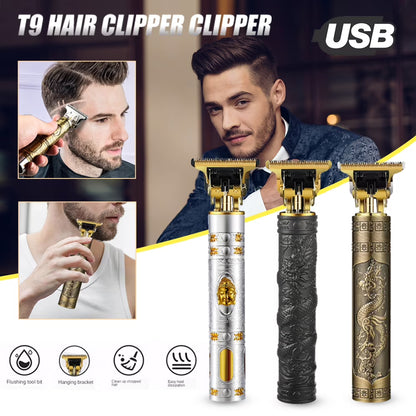 Premium T9 Rechargeable Hair Trimmer & Shaver for Men in Pakistan