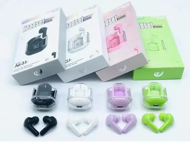 Premium Air 31 Transparent Wireless Earbuds in Pakistan