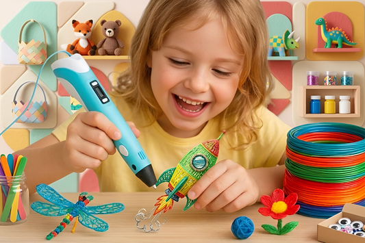 DIY 3D Pen with LCD Display Price in Pakistan | USB Powered 3D Printing Pen – Emraix